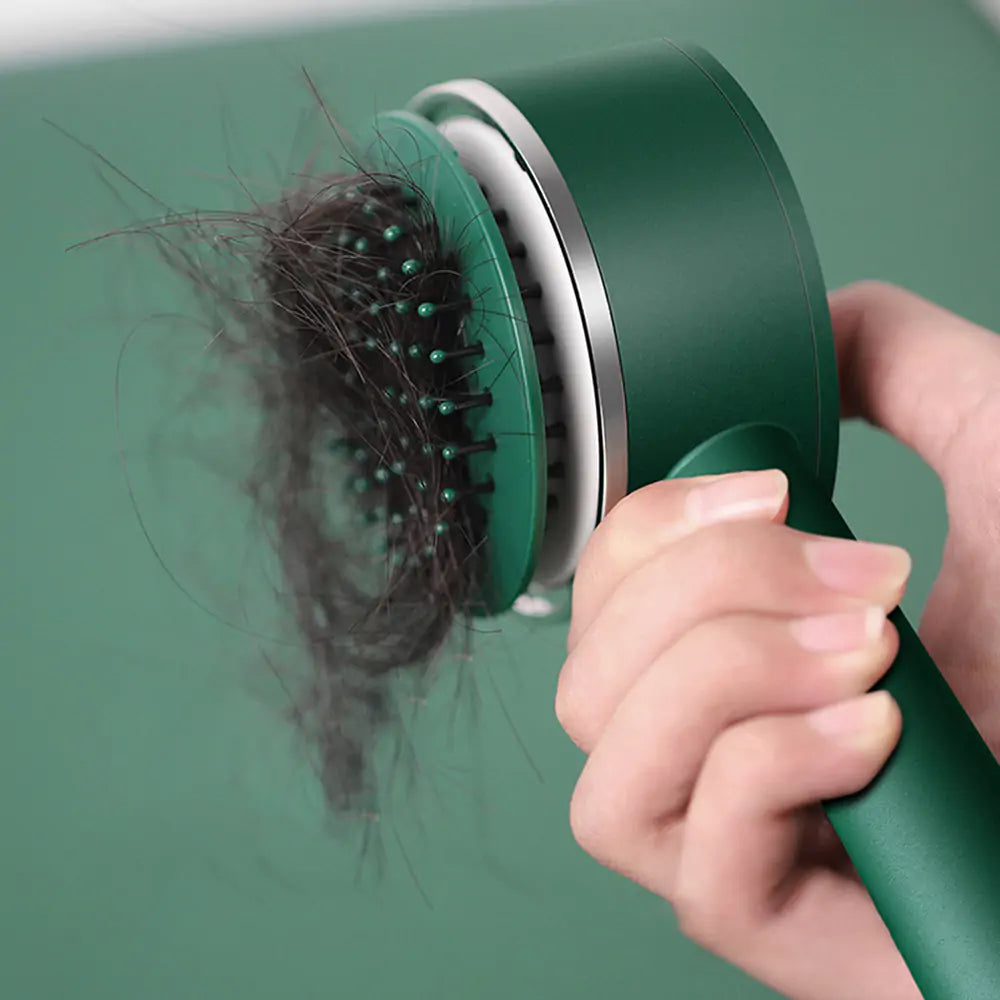 Self Cleaning Anti-Static Hair Brush