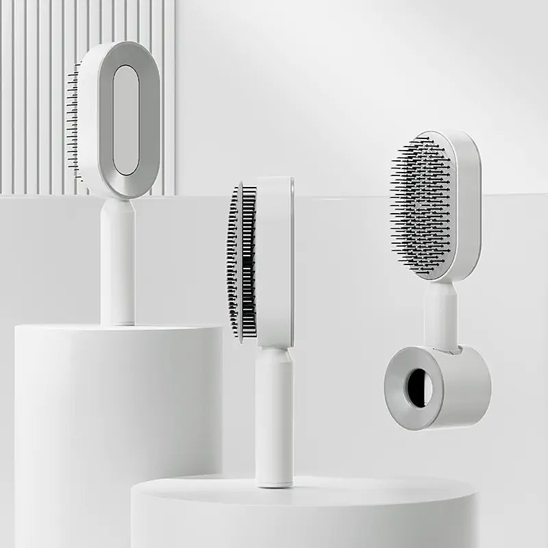 Self Cleaning Anti-Static Hair Brush