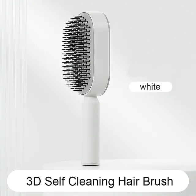 Self Cleaning Anti-Static Hair Brush