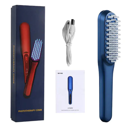 LED red/blue light therapy Hair Growth Comb