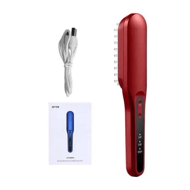 LED red/blue light therapy Hair Growth Comb
