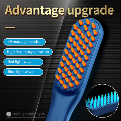 LED red/blue light therapy Hair Growth Comb