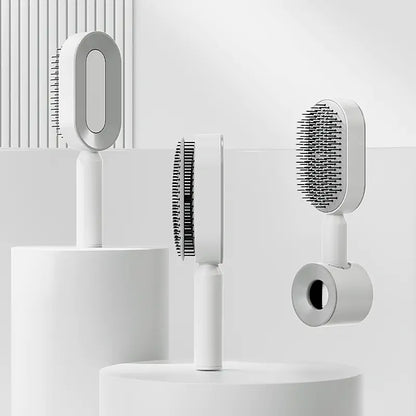 Self Cleaning Anti-Static Hair Brush